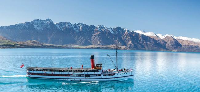 The Old Steamer Lake Wakatipu