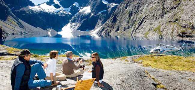 Remote Picnic on the Peak