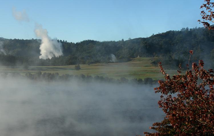 Steaming Fairway Taupo