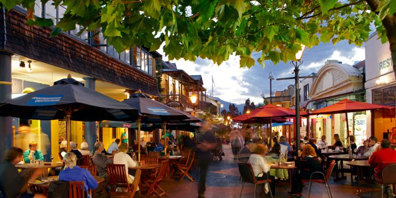 Busy Queenstown Peak Season