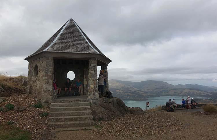 The Canterbury Pioneer Women's Memorial at the top of Bridle Path