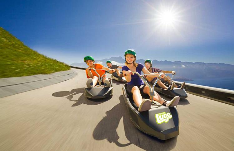 Queenstown luge