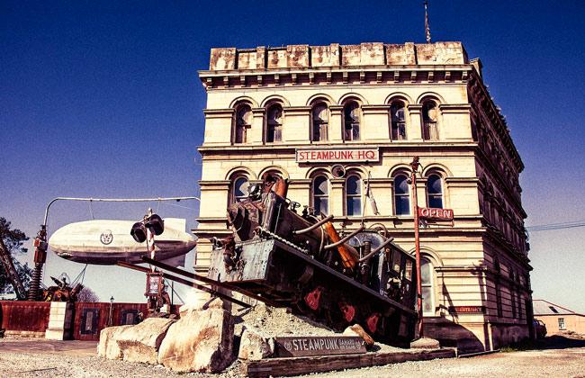 Steampunk museum Oamaru