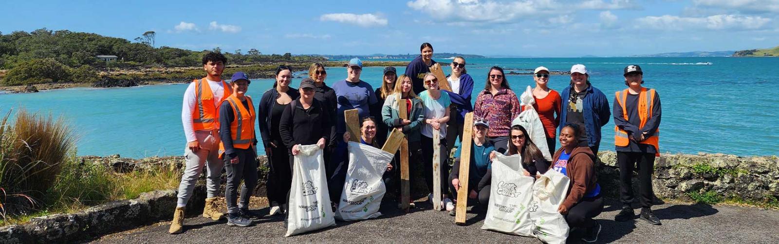 Rangitoto Beach Cleanup