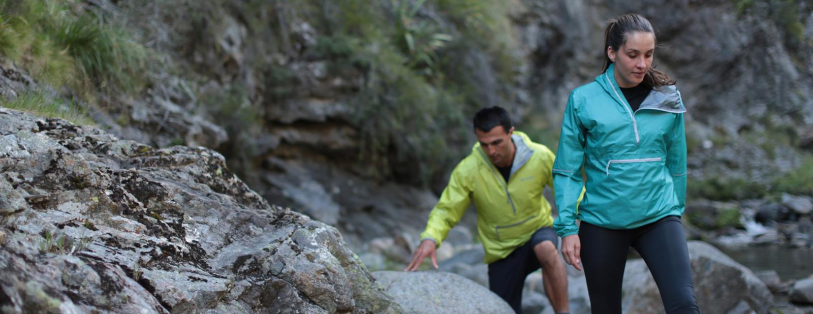 A couple hiking in New Zealand's outdoors.