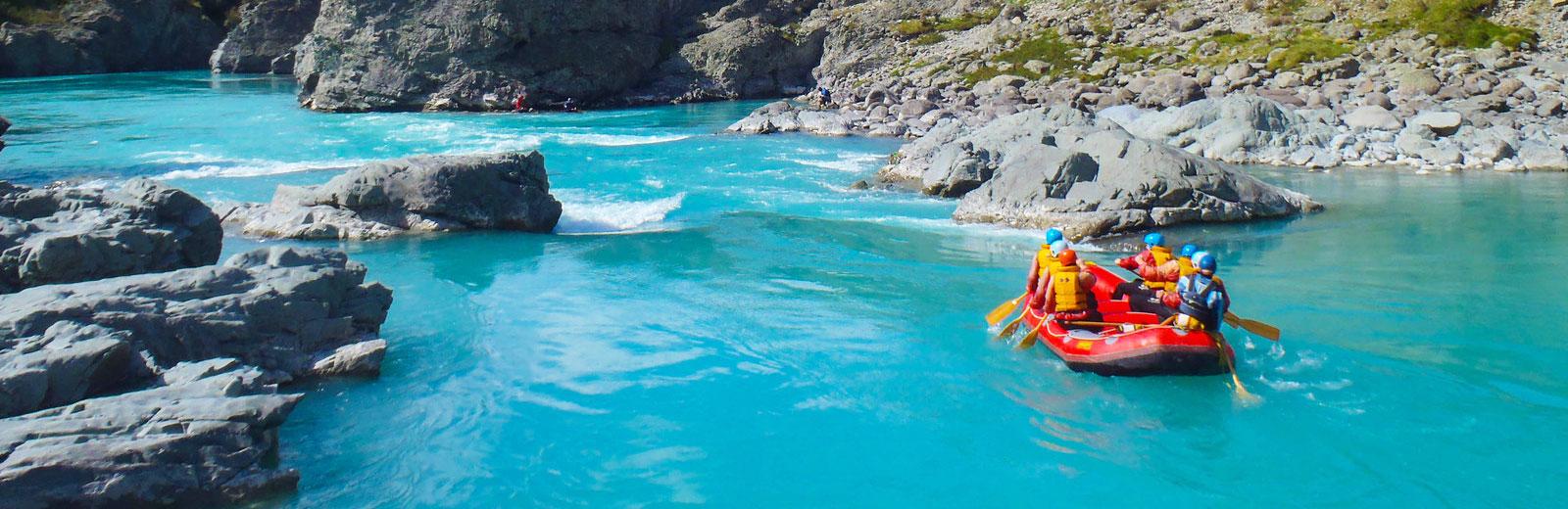 Rafting the Rangitata River