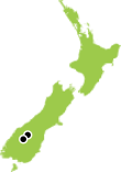 Luxurious South Island Ski Holidays Small Map