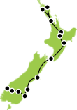 NZ culture Tour Small Map