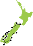 Birding Wildlife Tour Small Map