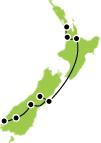 Tour Map: Nat Geo Discover NZ 