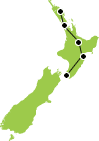 8 New Zealand Day North Island Heritage Culture Tour Map