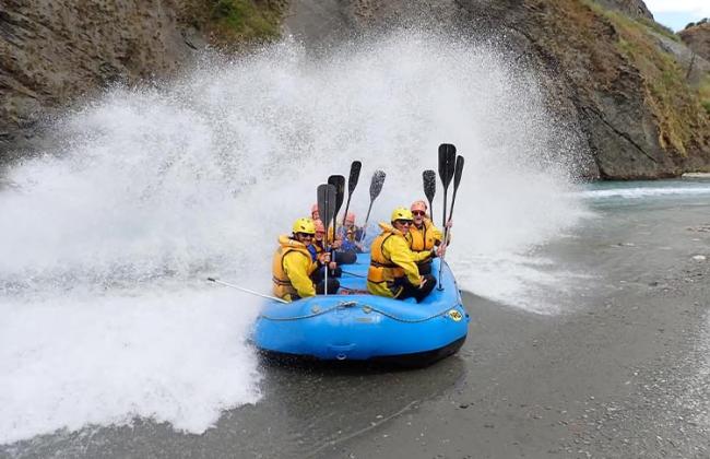 Family rafting