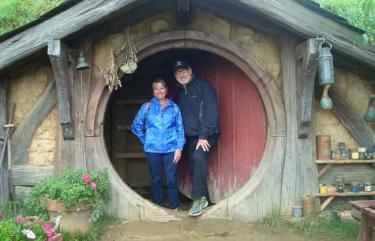 Hobbiton Movie Set