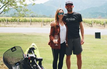 NZ Road Trip couple