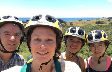 Biking in New Zealand