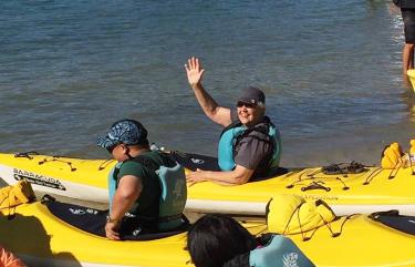 Kayaking in New Zealand