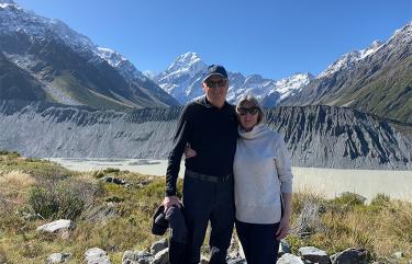 Lawlers at Tasman Glacier