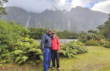 Hiking at Milford Sound