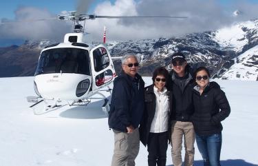 Glacier Ice Landing