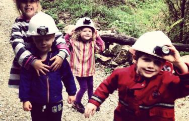 Kids Caving