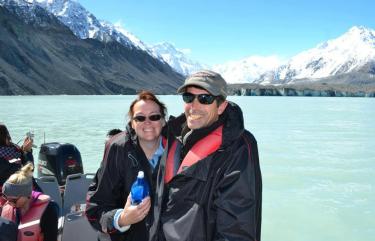 Enjoying South Island New Zealand