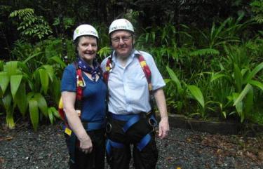 Caving trip New Zealand