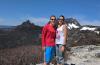 Couple beside Cradle Mountain Tasmania