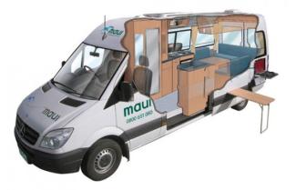 Maui Ultima Plus 3 Berth Cut Away