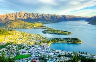 Queenstown from above