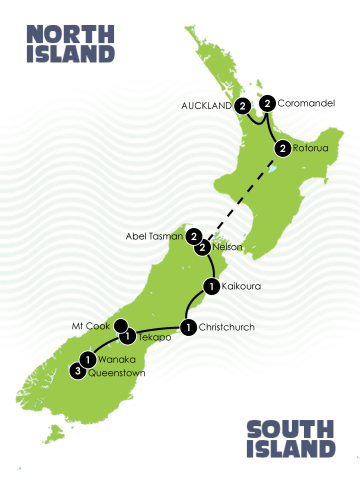 18 day New Zealand Honeymoon