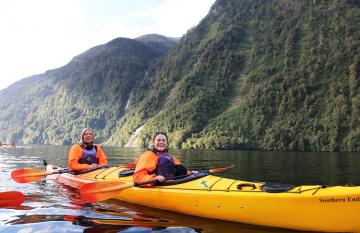 Kayaking in Sound